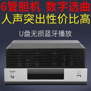 胆机功放机发烧级电子管大功率高端hifi迷你蓝牙真空管放大器