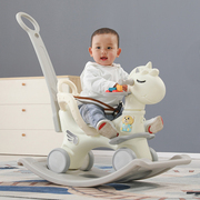 儿童摇马木马摇椅两用带音乐，多功能婴儿小推车周岁玩具宝宝摇摇马
