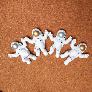 欧式宇航员冰箱贴磁性贴树脂3D立体创意家居工艺品装饰品礼物