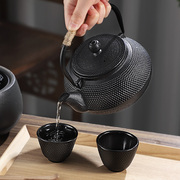 日式铸铁壶烧水茶壶套装电陶炉专用煮茶器养生壶围炉明火炭炉单壶