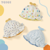 初生宝宝帽子纯棉婴儿帽子护囟门胎帽帽新生幼儿保护头部0一6月