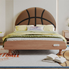 儿童床全实木男孩卧室篮球，软包床头青少年，现代简约风1.5m单人小床