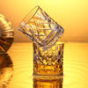 威士忌酒杯家用洋酒杯套装，欧式水晶玻璃创意ins风啤酒杯酒吧酒具