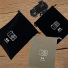 相机收纳袋便携微单镜头保护袋内胆包摄影配件佳能单反防尘绒布袋