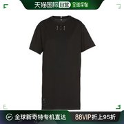 香港直邮MCQ 女士黑色棉质连衣裙 624662-RQR21-1000
