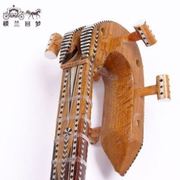 高档蛇皮款新疆少数民族乐器手工，维吾尔族弹拨类乐器送琴包