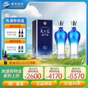 梦之蓝洋河天之蓝42度240ml*2瓶装浓香型白酒过节送礼