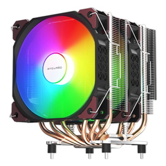 爱国者冰锋400SARGB版CPU散热器风冷电脑主机风扇amd超静音四铜管
