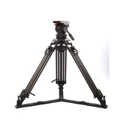 TX-V12T碳纤维三脚架套装 FS700 5D2专业摄像机 称重12公斤