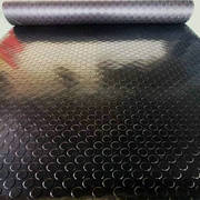PVC地垫加厚黑色铜钱纹塑胶地毯防滑垫满铺走廊车间橡胶防水门垫