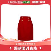 香港直邮潮奢 Balmain 女士Balmain 高腰迷你裙