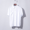 白色双口袋短袖衬衫雪纺女士，夏季短袖洋气，减龄休闲上衣开衫
