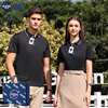 NASA GAVK2024春夏季男女同款百搭潮牌情侣POLO衫运动上衣