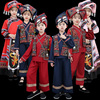三月三民族服装男女童舞蹈服广西壮族表演服56个少数民族演出服饰