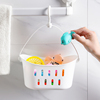塑料玩具收纳篮多功能可挂式厨房，小挂篮卫生间悬挂洗澡用品杂物篮