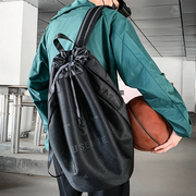 篮球书包双肩包男潮牌潮流大学生大容量训练包运动包轻便抽绳背包
