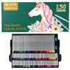 QiLi120色彩色铅笔套装盒装带编号油性彩铅笔美术绘画用彩铅120色