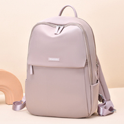 牛津布双肩包女大容量初中女生，高中大学生书包14寸电脑包旅行背包