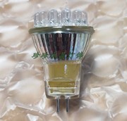 LED 草帽led 12v 18珠 mr11节能灯杯 小杯 白光 电梯应急灯