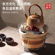 罐罐茶煮茶器烤茶罐公道杯，户外家用功夫茶壶陶瓷炭火围炉煮茶炉子