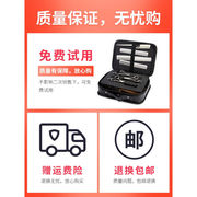 多发师工具箱美发工具包理发店美功能，剪包箱提电t推手发黑色帆