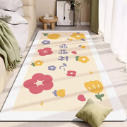 儿童房卧室地毯卡通床边毯房间学习桌地垫家用客厅书桌床前地垫