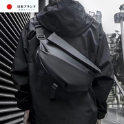 日本jt斜挎包男士骑行包机车(包机车)背包胸包运动单肩包男款通勤差包