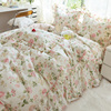 韩式田园小清新床裙四件套，全棉纯棉床单碎花被套三件套2m床上用品