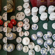 陶瓷电热水壶盖子配件茶壶盖子陶瓷壶盖子尺寸盖子陶瓷烧水壶盖子