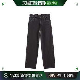 香港直邮潮奢 Levi'S 李维斯 女士中腰纽扣牛仔长裤