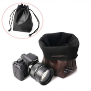 适用佳能M50II M6 200D相机包R R6 R50 R100保护套皮袋80D 5D3 7D