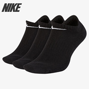 Nike/耐克 棉袜三双装运动跑步短袜低帮袜子SX7673-010