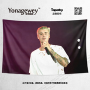 Justin Bieber贾斯丁比伯同款JB定制DIY写真周边背景布海报挂布画