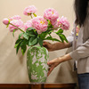 新中式青花瓷花瓶陶瓷仿古彩绘，插花客厅复古玄关，餐桌花器摆件