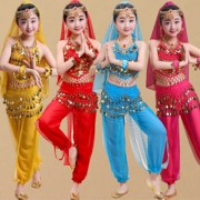 儿童舞蹈表演服少儿女，新疆舞肚皮舞民族，风印度舞演出舞蹈服装
