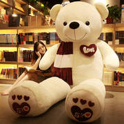 毛绒玩具泰迪熊公仔抱枕大熊猫抱抱熊1.6米1.8米布娃娃玩偶520情