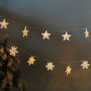 创意圣诞节造型灯卡通灯串铁艺led灯少女ins装扮灯串圣诞装饰灯