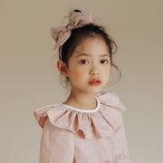 小女孩蝴蝶结发箍韩国进口闪亮金丝气质，公主发卡儿童淑女甜美头箍