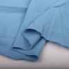 蓝色纯棉微弹力珠地棉针织布料 POLO衫T恤运动装服装布料ZD2