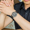 卡西欧男表男士手表，时尚简约皮钢带，防水石英腕表mtp-1375l-1a