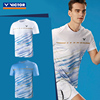 victor胜利羽毛球服夏季男女款威克多运动服短袖速干T恤透气