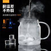 玻璃茶壶耐高温泡茶壶不锈钢过滤茶具加厚耐热玻璃花茶壶单壶