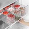 密封塑料保鲜盒冰箱收纳盒，微波炉适用冷藏密封食品收纳盒商用带盖