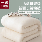 新疆棉花被棉被垫被棉絮被芯纯棉花被子棉胎，被芯冬被长绒棉一级褥