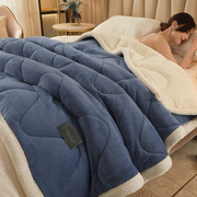 毛毯被子加厚保暖珊瑚法兰绒，冬季盖毯子沙发空调，床上用单人毛巾被