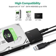 3.5寸sata硬盘盒转接线usb3.0易驱线2.5寸sata机械固态硬盘转接线