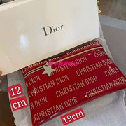 香水柜台 Dior迪奥漆皮亮红化妆包手抓包改造包 星星柳钉