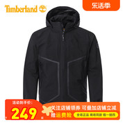 Timberland添柏岚户外男装连帽防水防风拉链口袋外套夹克A24M3