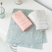 富居foojo毛巾3条装a类竹纤维，抗菌毛巾柔软洗脸洗澡防霉吸水毛巾