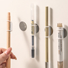 壁挂磁吸硅胶笔筒钢笔马克笔笔架可移动化妆刷牙刷多功能固定挂架